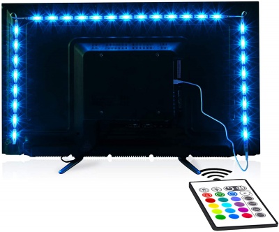 Tv Led Backlight,Maylit Pre-Cut 6.56ft Led Strip Lights for 40-60in Tv,4Pcs USB  Powered Tv Lights,,u111152.ish168.com