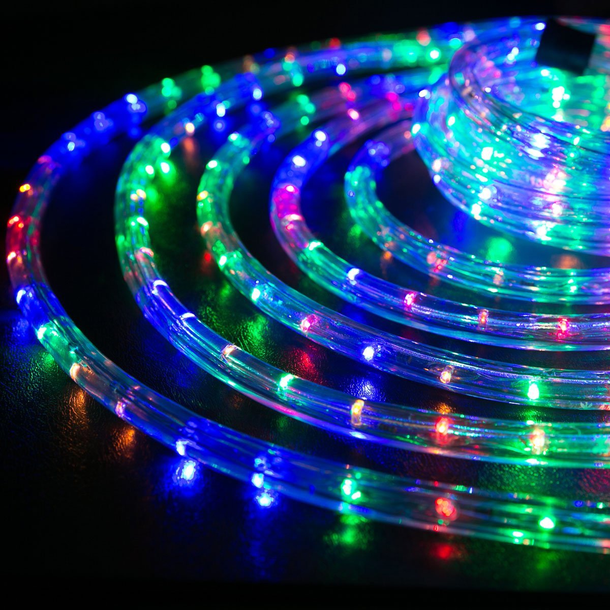 RL100 LED Low Voltage Rope Lights Outdoor IP65 3000K, 5000K, Multi Color  RGB, Pink, Purple, Red, Yellow, Blue, Green