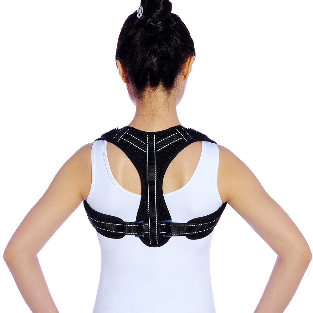 Neoprene Fabric Posture Corrector Back Support Corrective Clavicle  Band-河北阳光康复医疗用品有限公司
