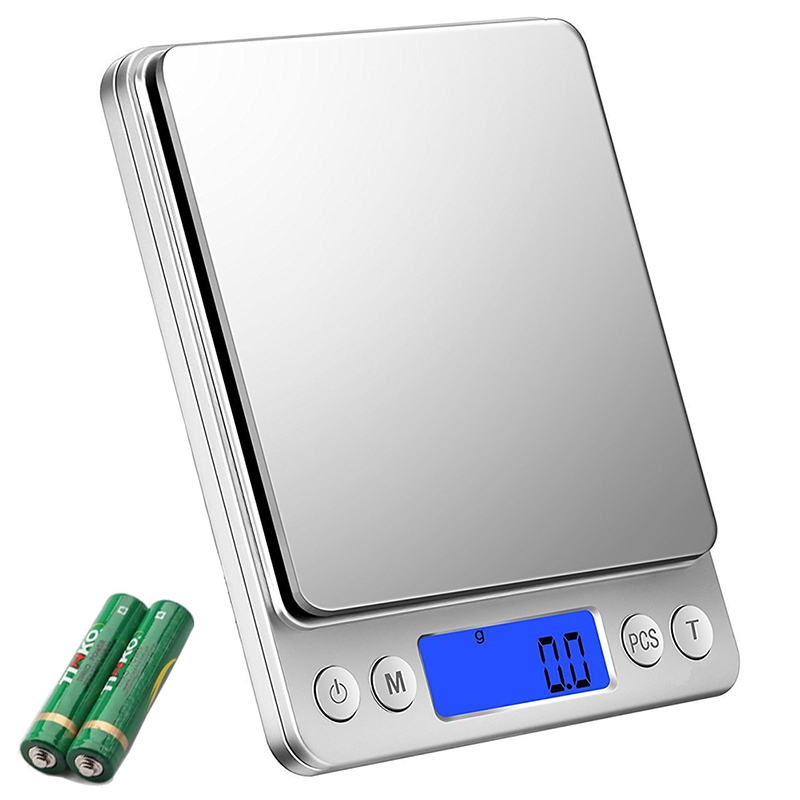 Imtykee Digital Scales 3kg/0.1g Sliver For Baking and Cooking(Batteries  Included)undefined