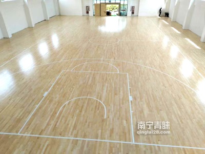 南宁某财政局木地板篮球馆