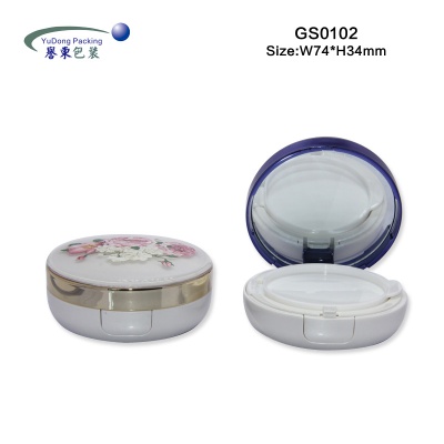 白色圓形氣墊盒 GS0102