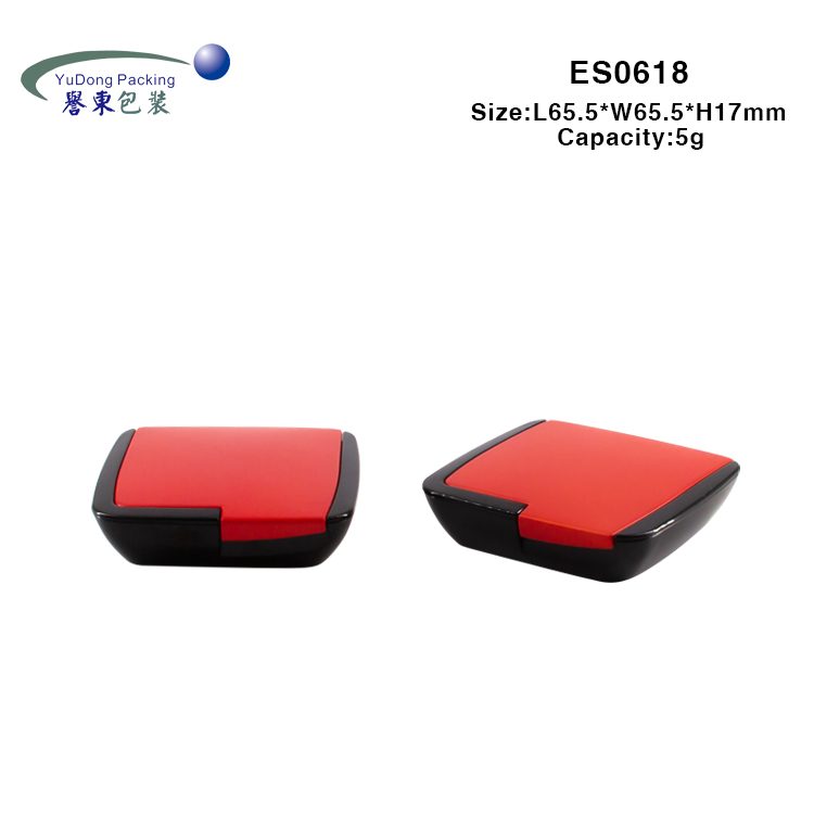 卡扣方形腮紅盒 ES0618