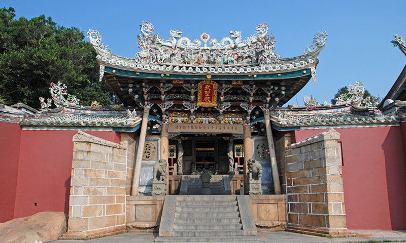 青岛东京山庙图片