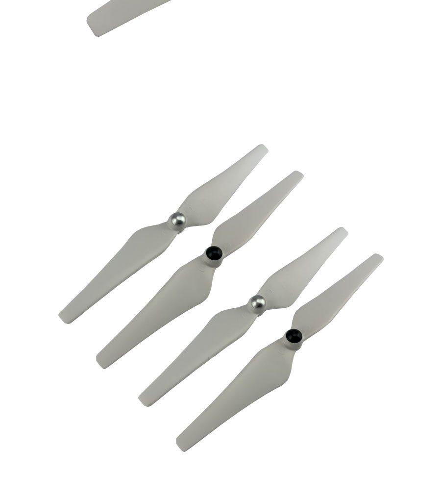 Set of Two DJI 9 Inch Self-Tightening Thrust Boosted Propellers Compatible Phantom 1 White 