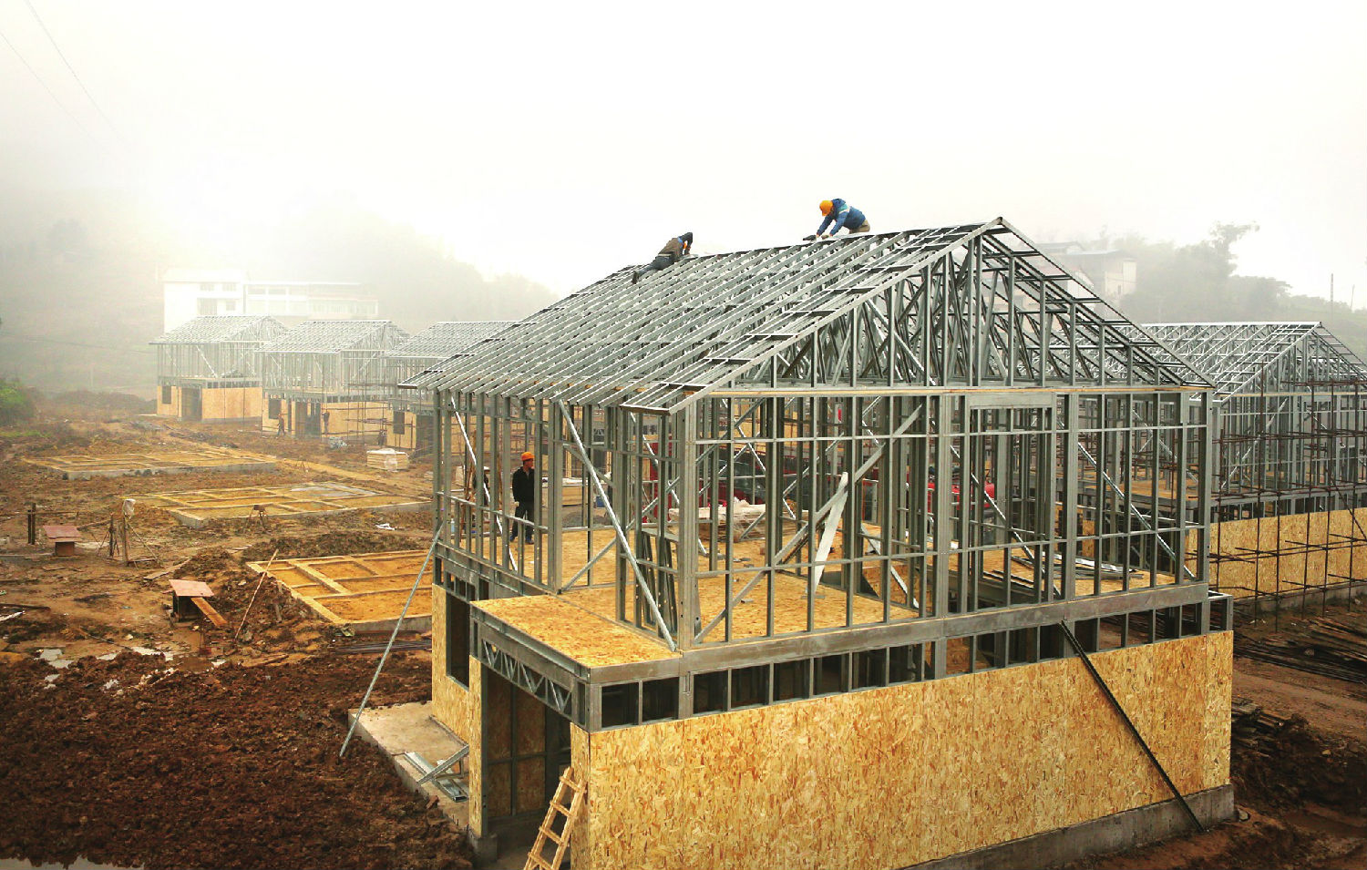 雙鋼結構才是未來農村建房新趨勢