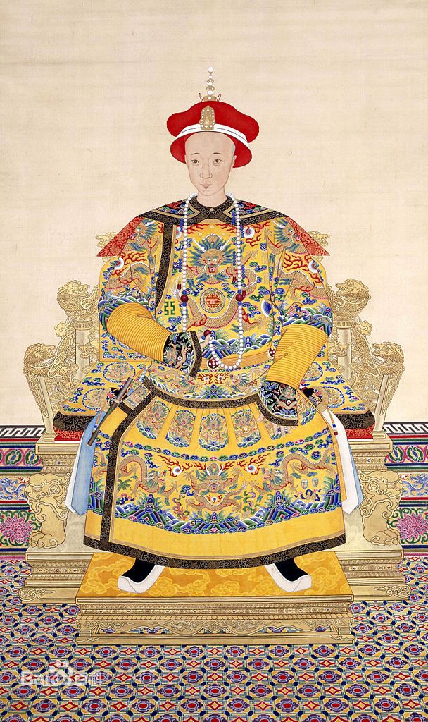 清朝皇帝画像 复原图片