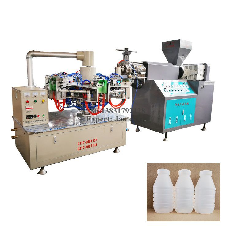 Yogurt Bottle Milk Bottle Blow Molding Machine HEBEI SANQING MACHINERY MANUFACTURE CO LTD Ice